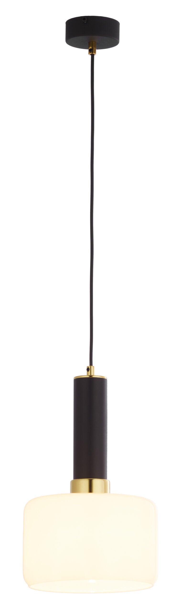 Lampa wisząca VANES Jupiter złoto-czarna E27 20x20x39-80 cm 1 szt.