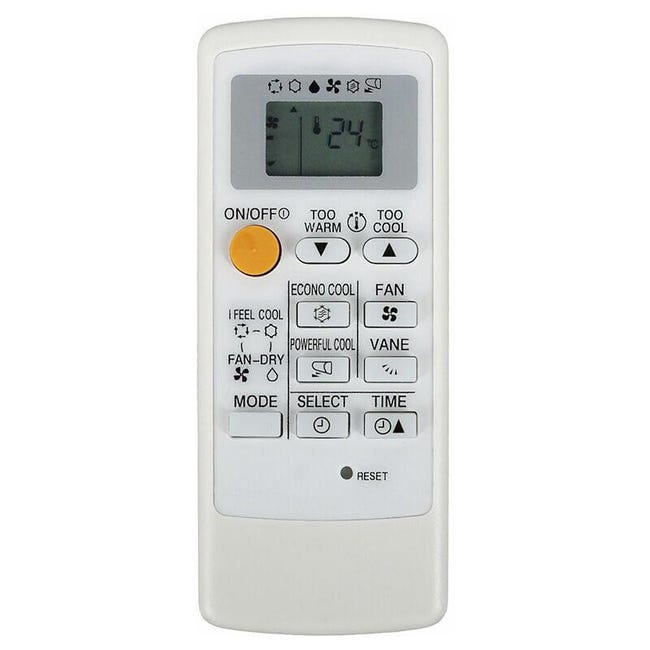 Uniwersalny pilot zdalnego sterowania klimatyzatora obrotowego MP04B MP04A MP2B, odpowiedni do klimatyzacji Mitsubishi AC Uniwersalny pilot zdalnego