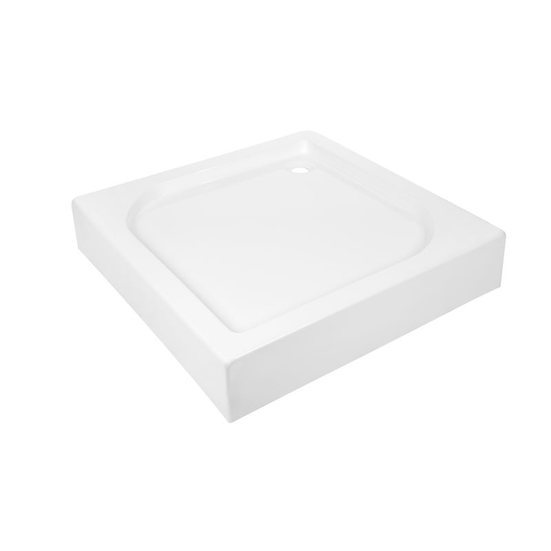 Brodzik Prysznicowy 90x90x16 cm Łazienkowy Do Prysznica Kwadratowy INVENA