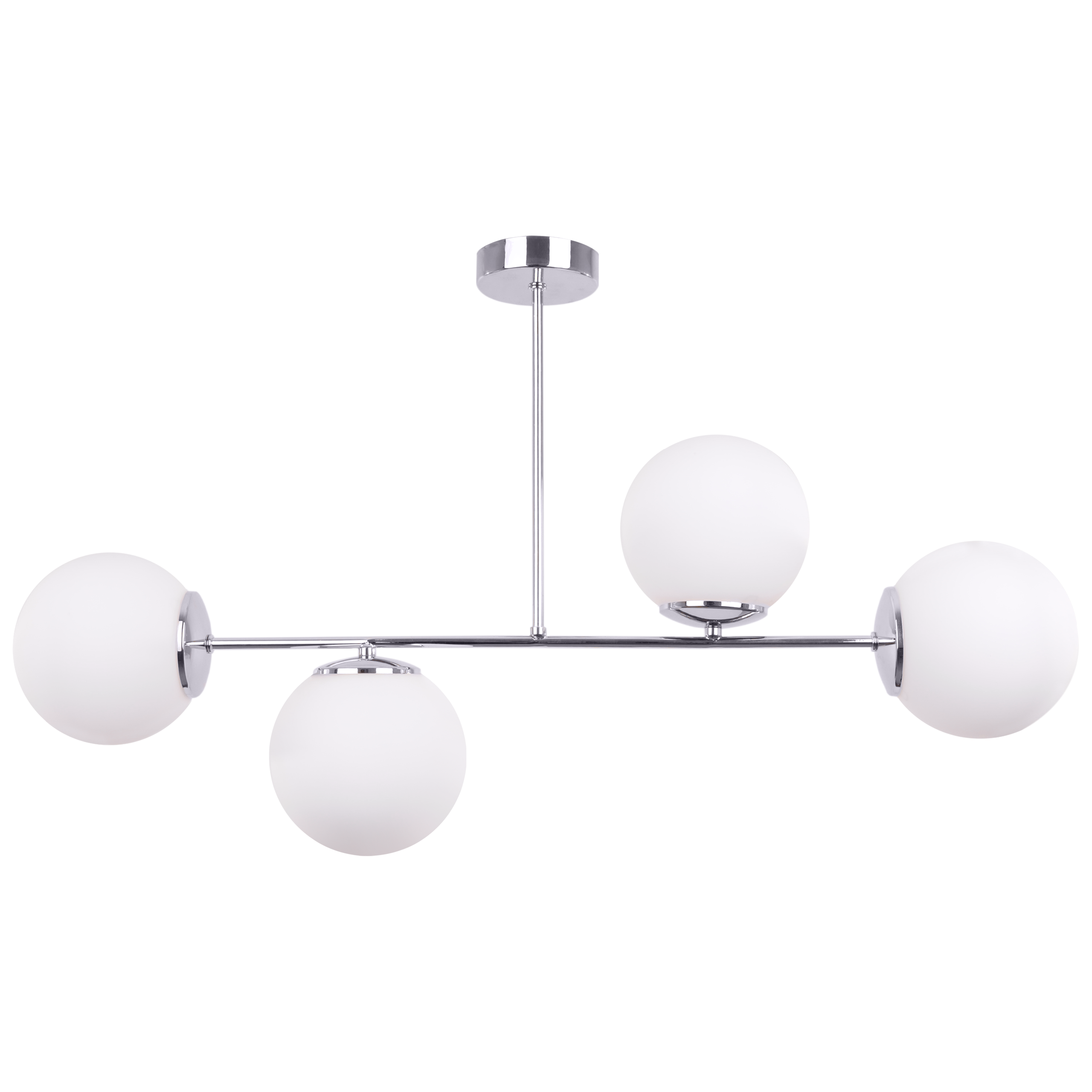 Lampa sufitowa wisząca Light Home LH Siena 4x E14 60W srebrny
