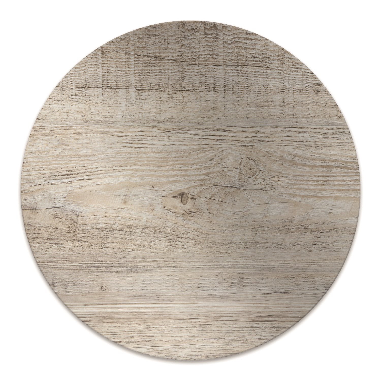 Podkładka pod fotel, Wzór bambu okrągła 100 cm naturalny – Tulup