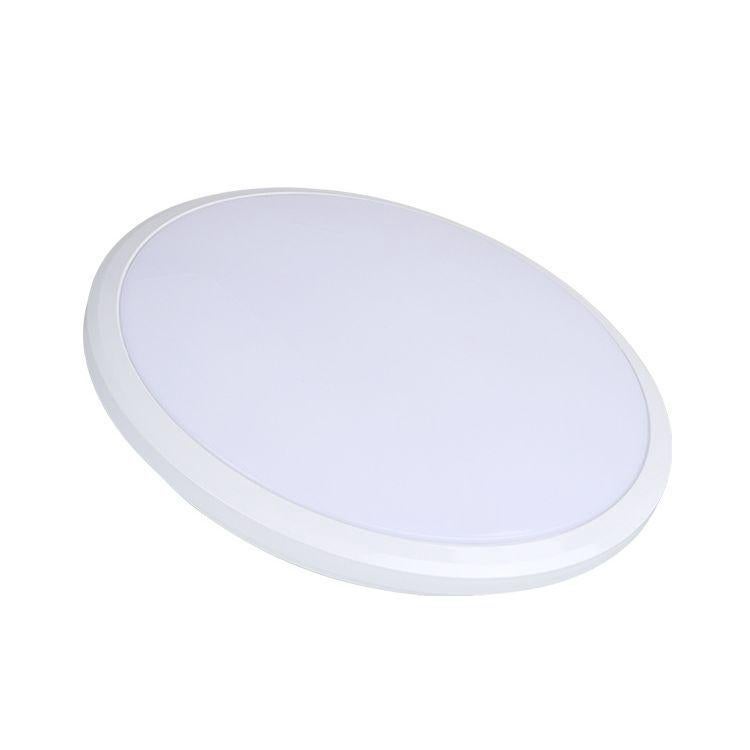 Lampa sufitowa LED φ200 mm-12 W, biała obudowa + białe światło sufitowe, wodoodporna IP54, okrągła lampa sufitowa, do łazienki, sypialni i balkonu