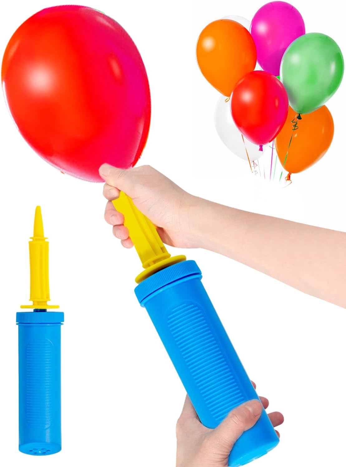 Pompka ręczna do balonów, pompka do balonów, pompka do balonów do dekoracji ślubnych i urodzinowych