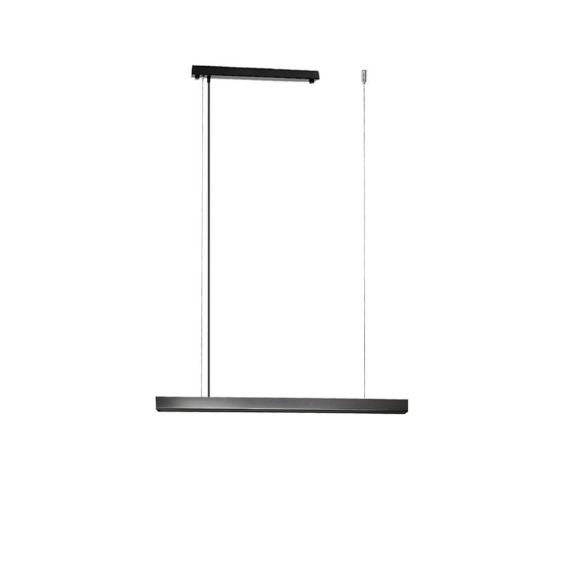 Lampa wisząca nowoczesna liniowa 90 cm czarna ciepła barwa ISASEKI LED 9W Shilo