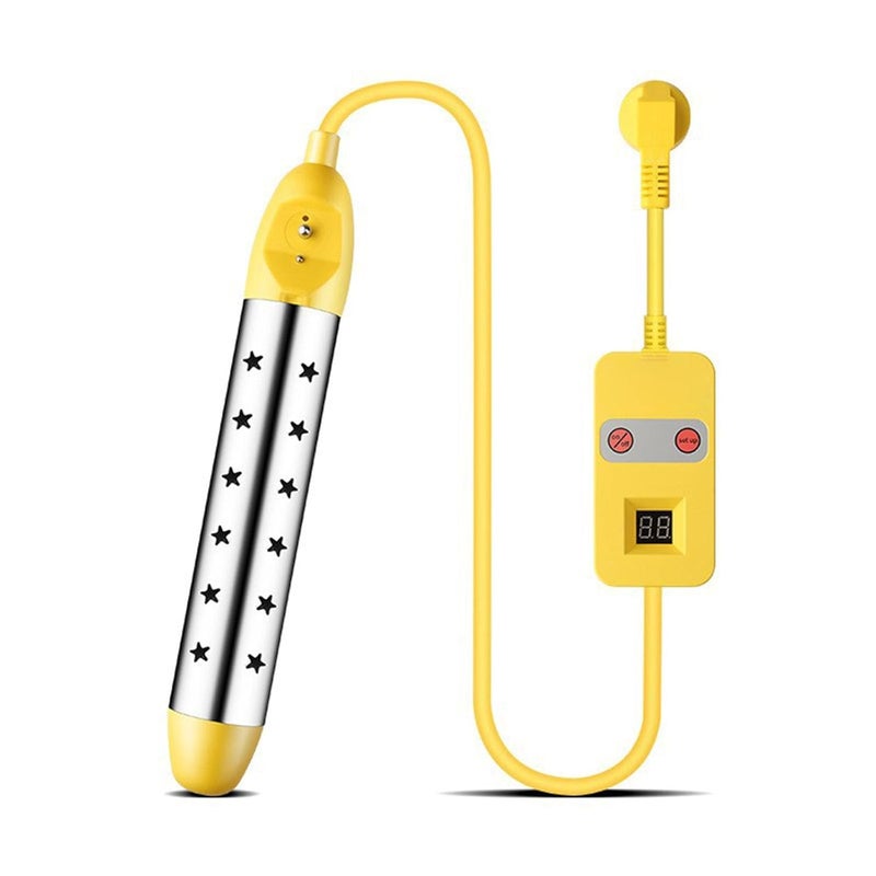Podgrzewacz wody zanurzeniowy 2500 W, podgrzewacz basenowy z wyświetlaczem temperatury LED i regulatorem temperatury, elektryczny podgrzewacz zanurze