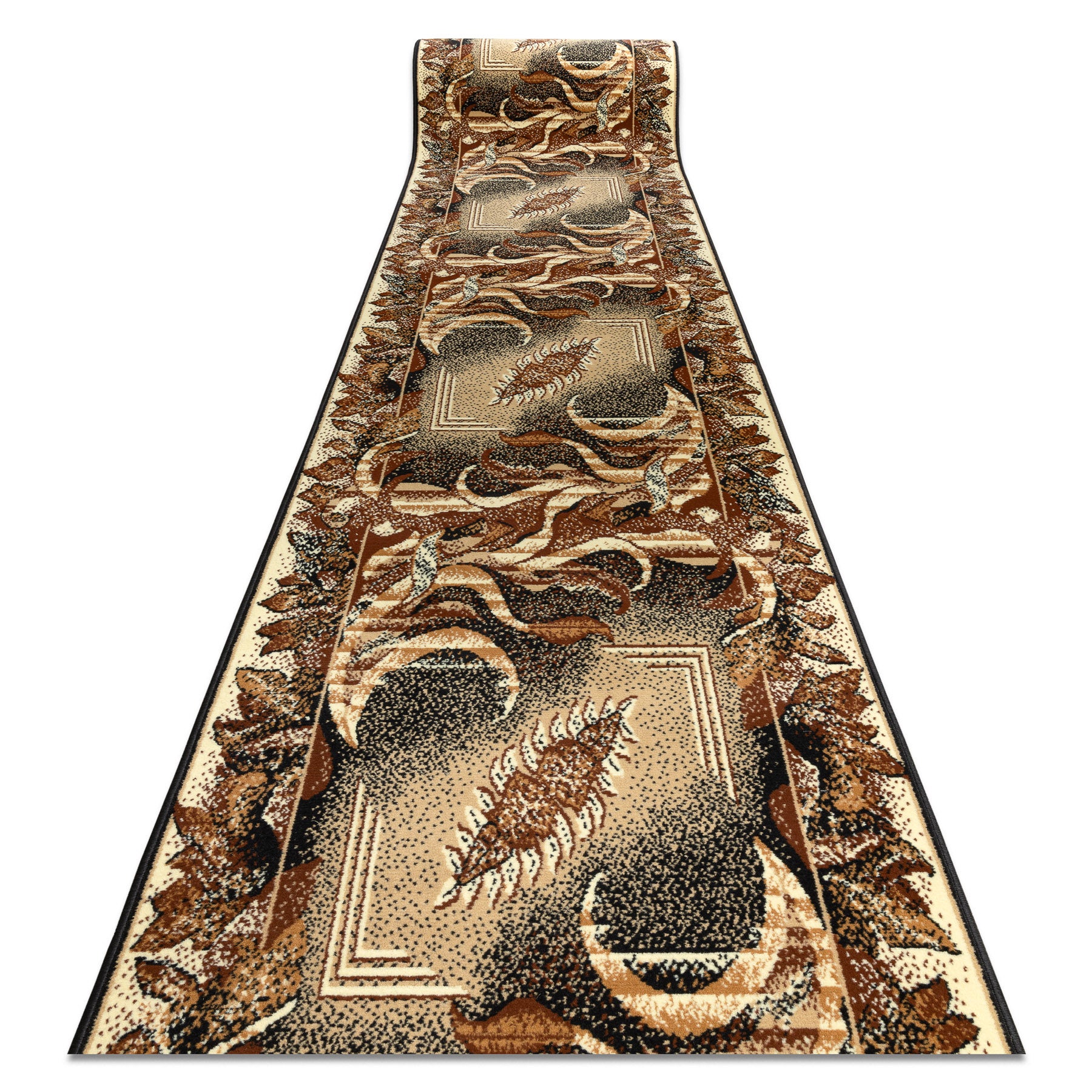 CHODNIK BCF LIŚĆ beż (AGAWA) 160 cm 160x330 cm