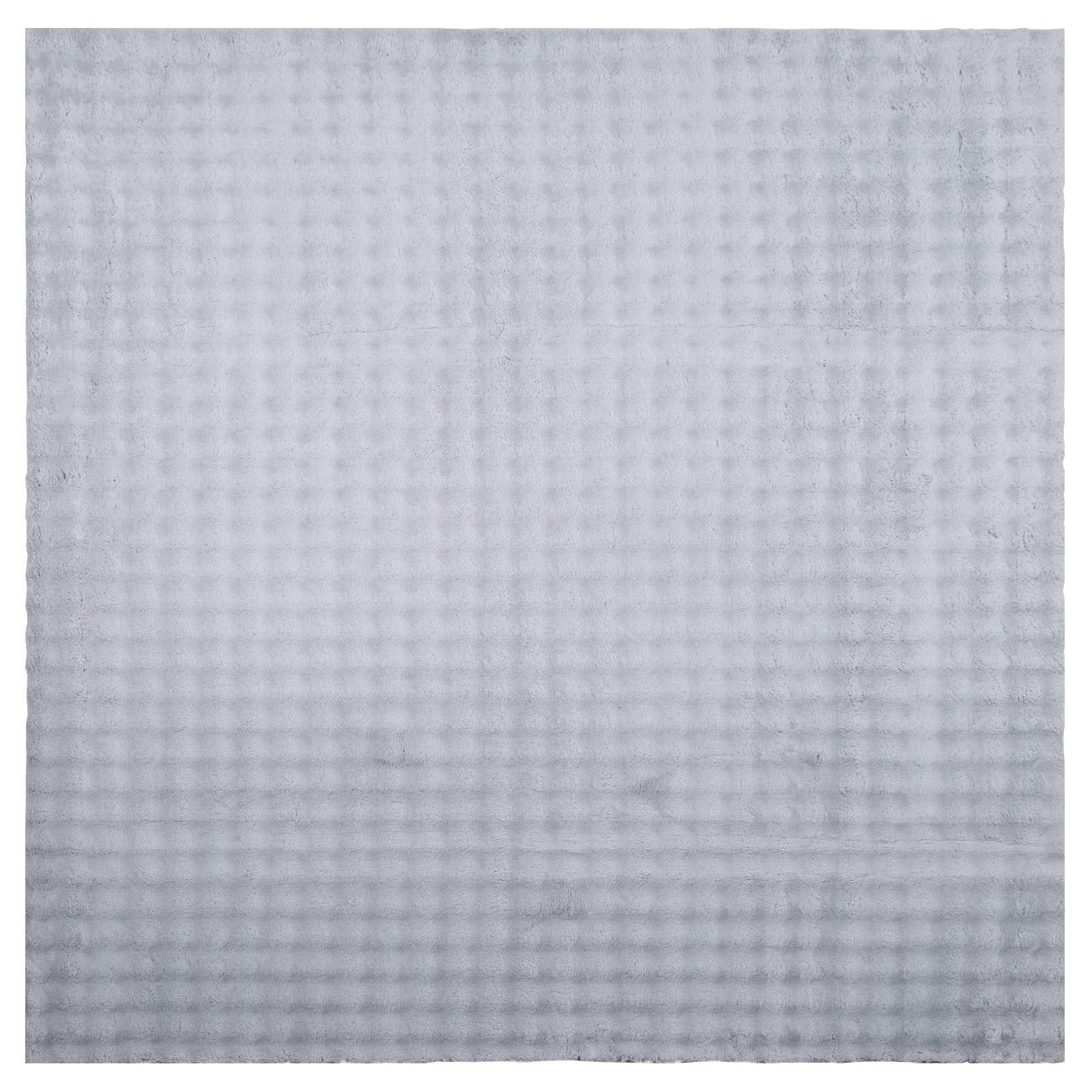 Dywany pokojowe Kwadrat SIROLO Szary 200 x 200 cm Poliester