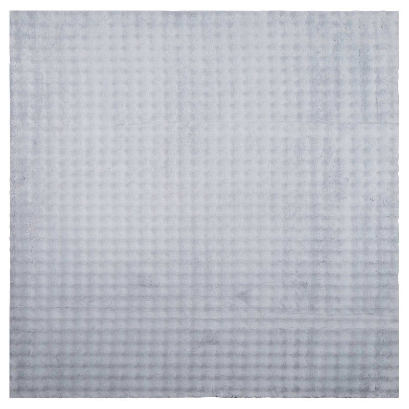 Dywany pokojowe Kwadrat SIROLO Szary 200 x 200 cm Poliester