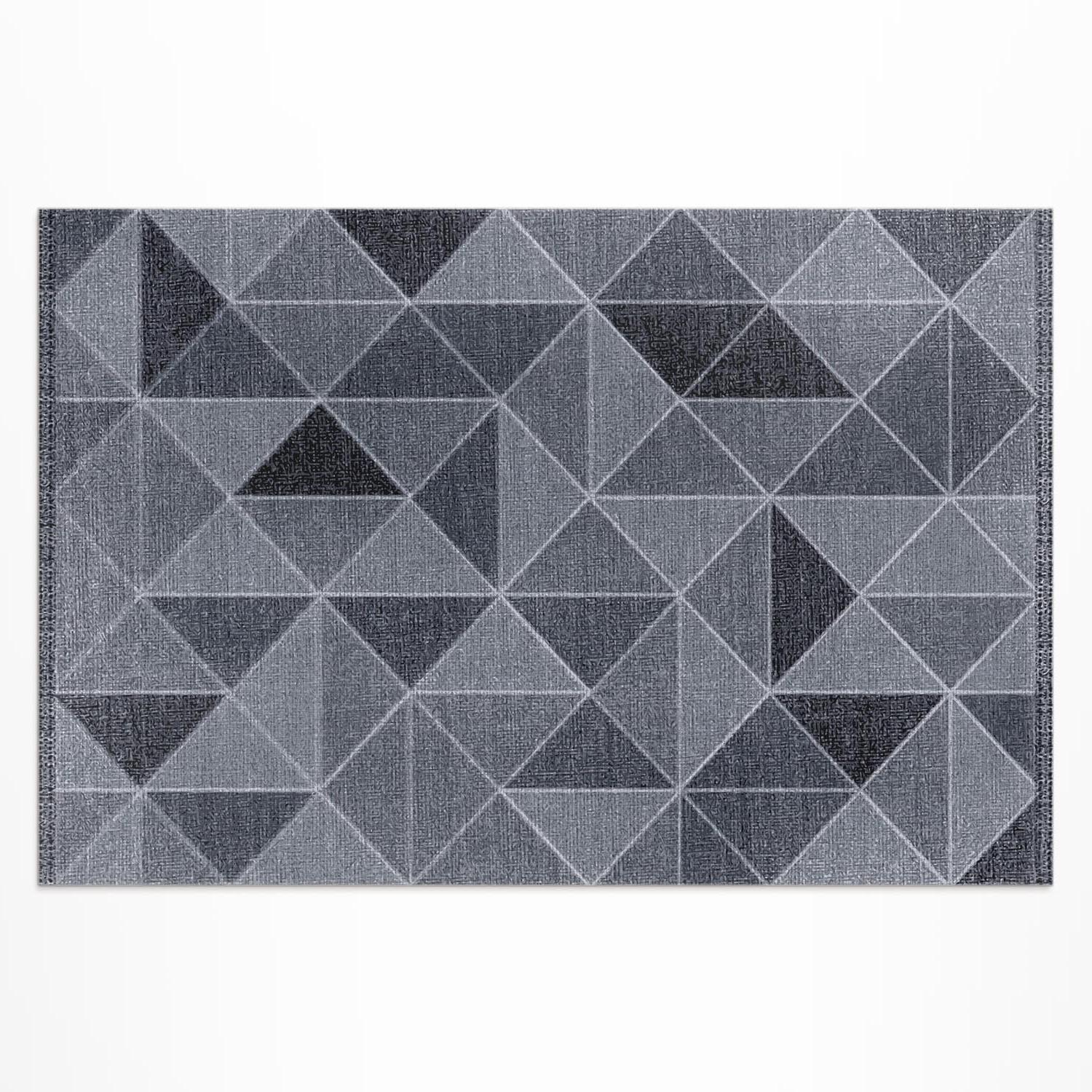 Dywan PCV, mata winylowa geometryczna abstrakcja 3D nowoczesny styl 150x100 cm ArtPrintCave