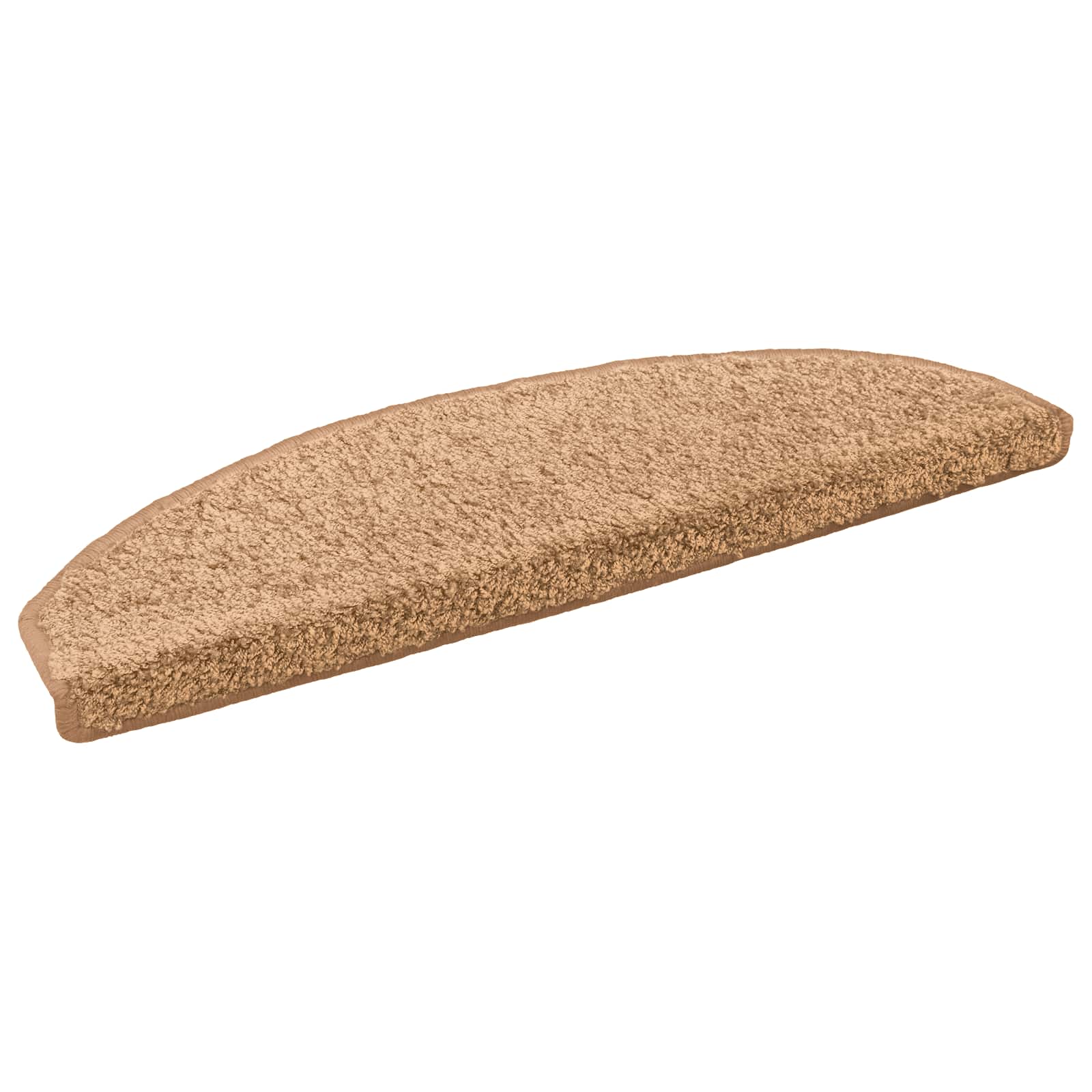 Samoprzylepne maty na schody 15 pcs Beżowy 80 x 24,5 x 3,5 cm vidaXL