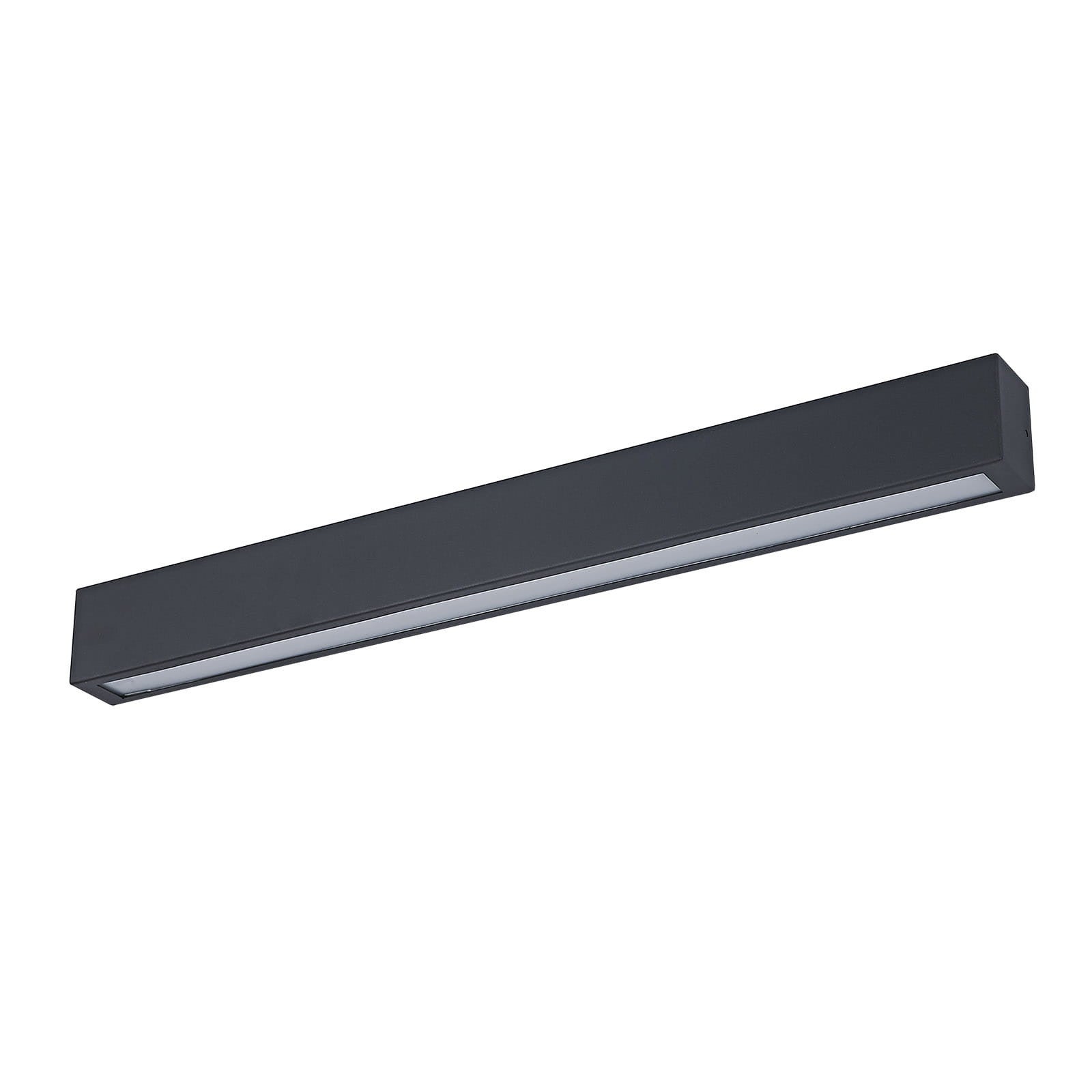Kinkiet ścienny Thiago czarno-biały LED 18W 4000K 1440lm do łazienki wym: 6,5 x 62 x 4,5 cm metal IP44 Italux