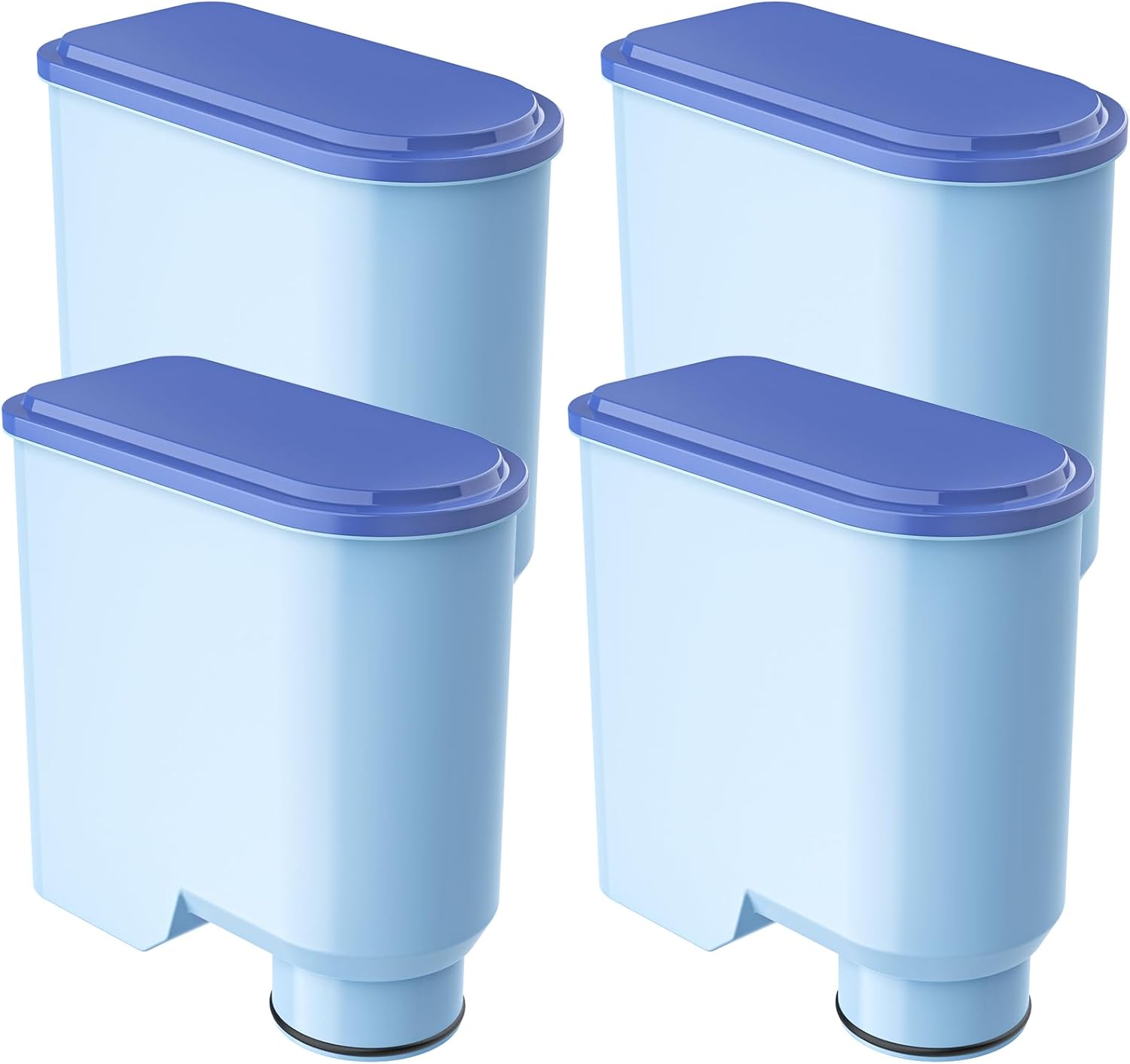 Zestaw 4 zamiennych filtrów do wody do ekspresów do kawy Philips Aqua Clean CA6903/10 CA6903/22 CA6707/20, zamienny filtr do wody do Saeco Aqua