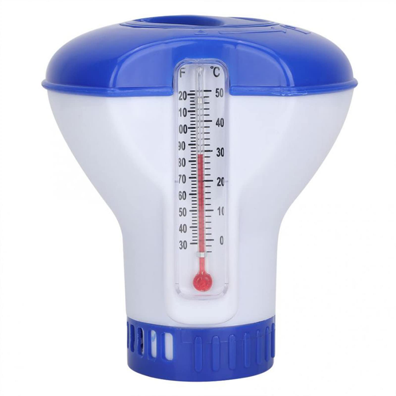 Pływający Dozownik Chloru 12,7 cm - Dozownik Tabletek Chloru - Regulowany Pływak Chemiczny do Basenów Wewnętrznych i Zewnętrznych