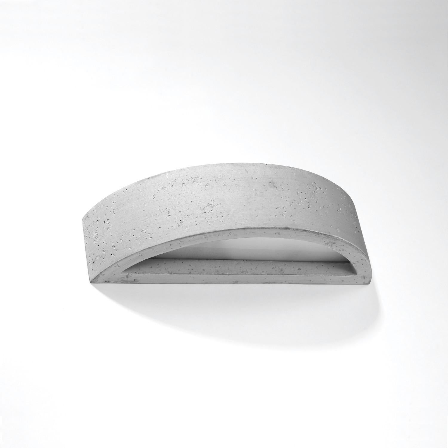 Applique Béton Gris E27 1 Atena