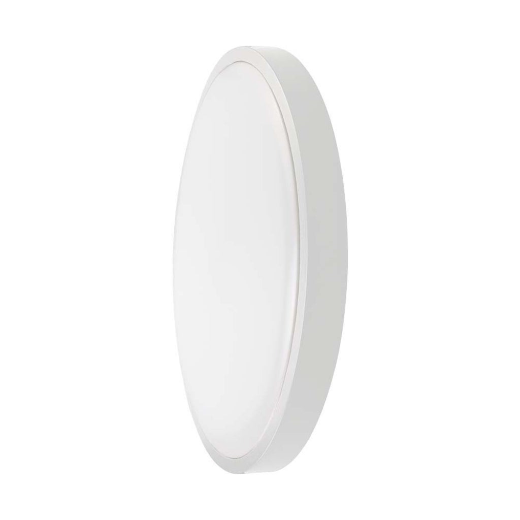 Okrągła lampa sufitowa LED 24 W Kolor biały Średnica: 295 mm Wysokość: 55 mm 6500 K IP44