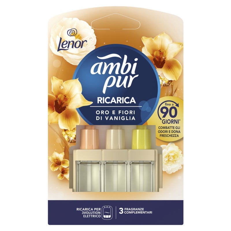 Wkład Ambi-pur Spina 3Volution Gold and Vanilla Flowers