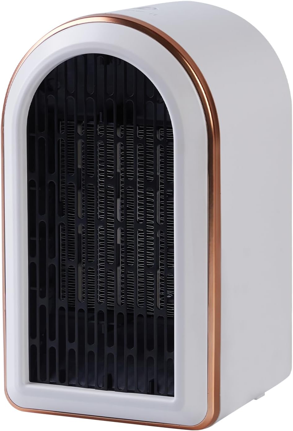 Grzejnik elektryczny (BIAŁY), 800/1200 W, mini grzejnik elektryczny, ceramiczny grzejnik elektryczny PTC, zabezpieczenie przed