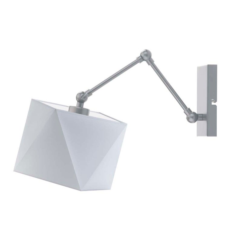 Kinkiet przegubowy lampa ścienna lampa na ścianę regulowany z abażurem diament SOUL