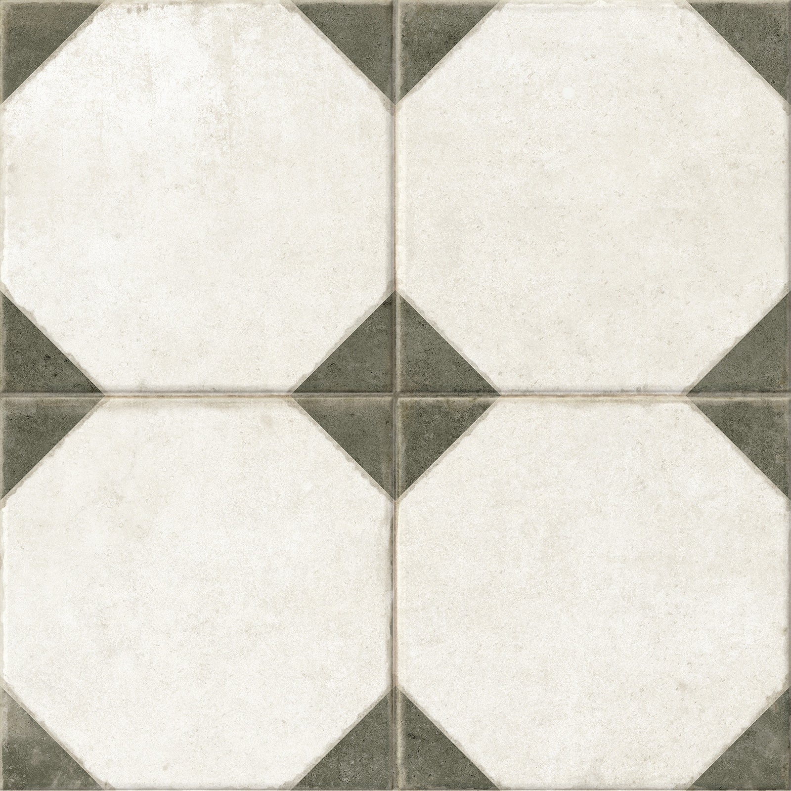Gres szkliwiony VESSO patchwork green mat 42x42 gat. I Cersanit