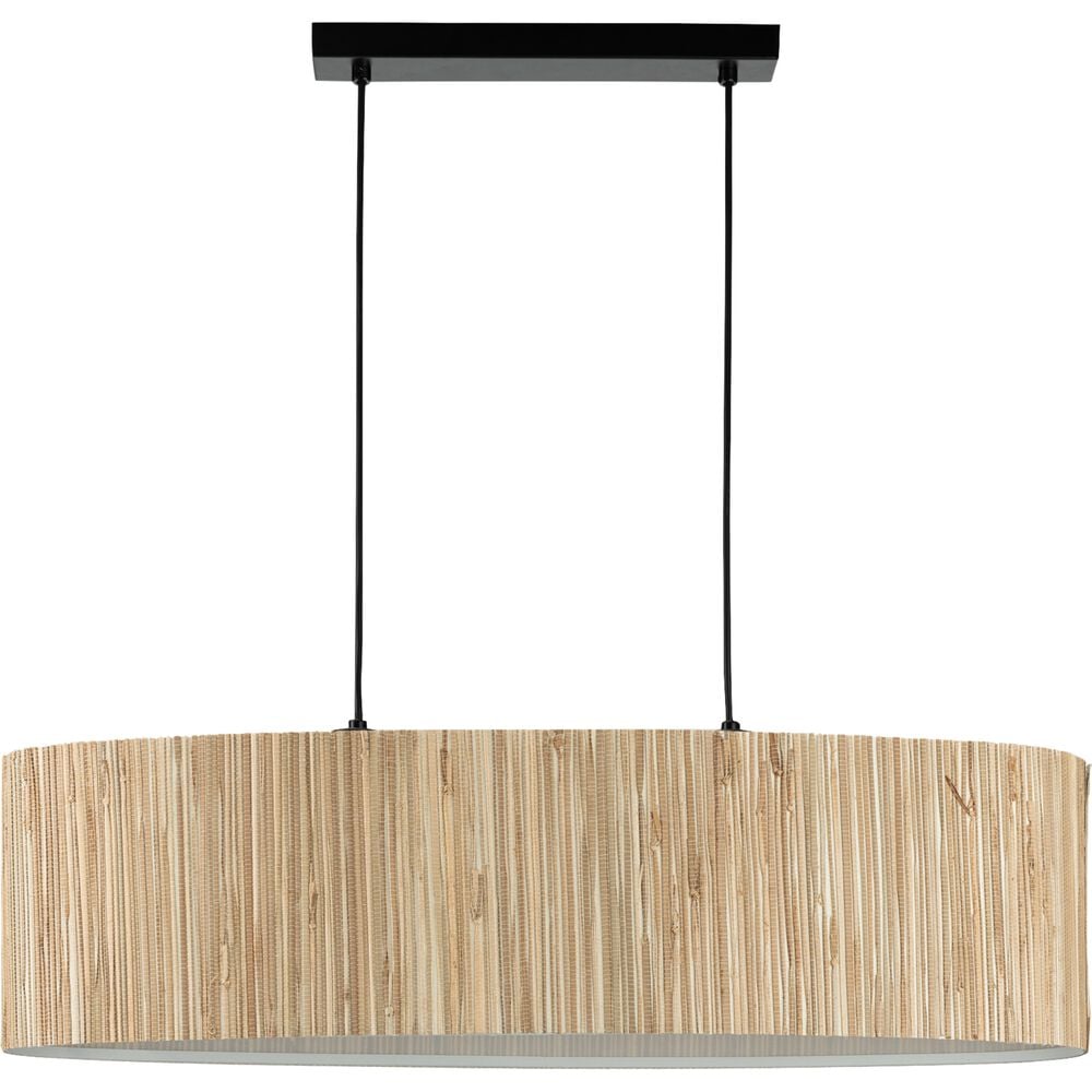 BRE-Light Lampa sufitowa LED Maureen 22x20cm czarny/drewno metal/drewno/plastik LED 12 W zintegrowana (strumień świetlny: 1100lm, barwa światła: 3000K