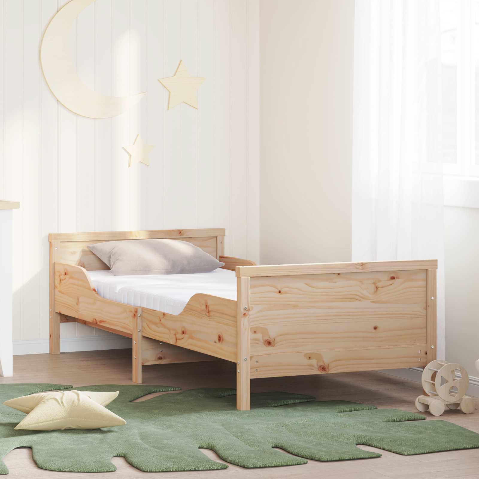 Rozsuwany materac piankowy 80 x 200 cm Biały vidaXL