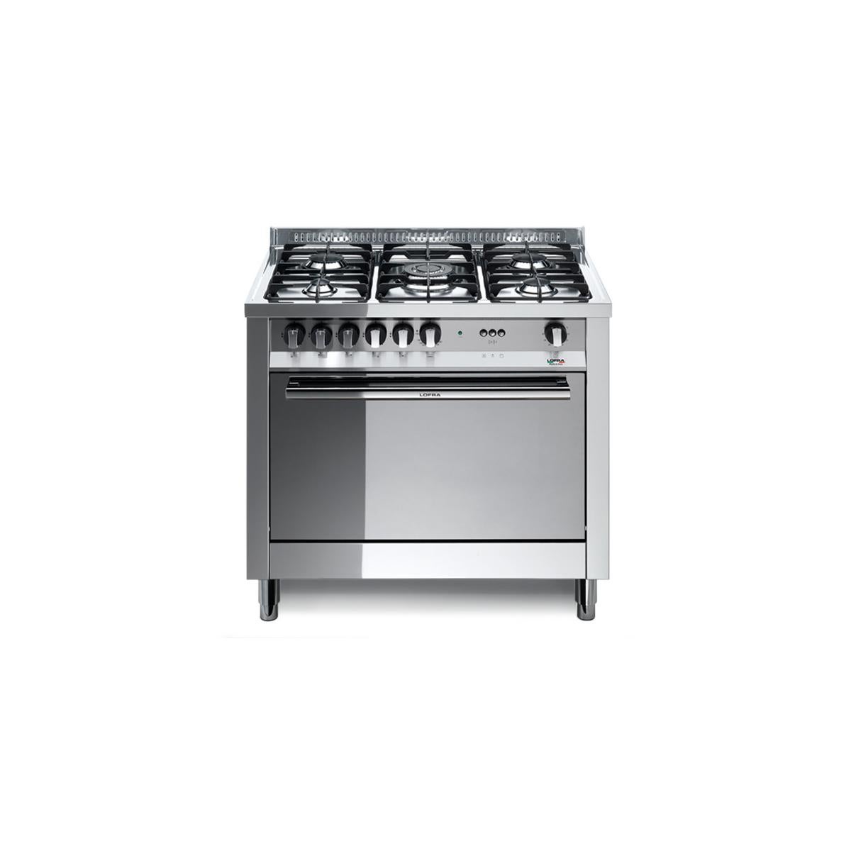 Kuchenka gazowa Lofra MG96MF/C Stal nierdzewna A