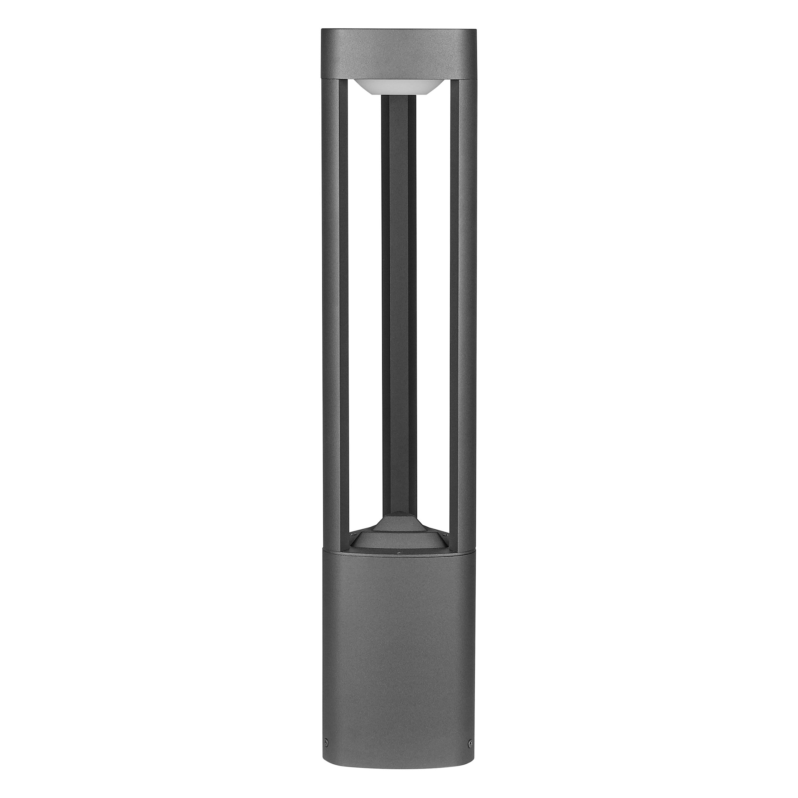 Lampa ogrodowa GX53 Mario 60cm IP44 słupek stojąca na zewnątrz antracytowa MasterLED