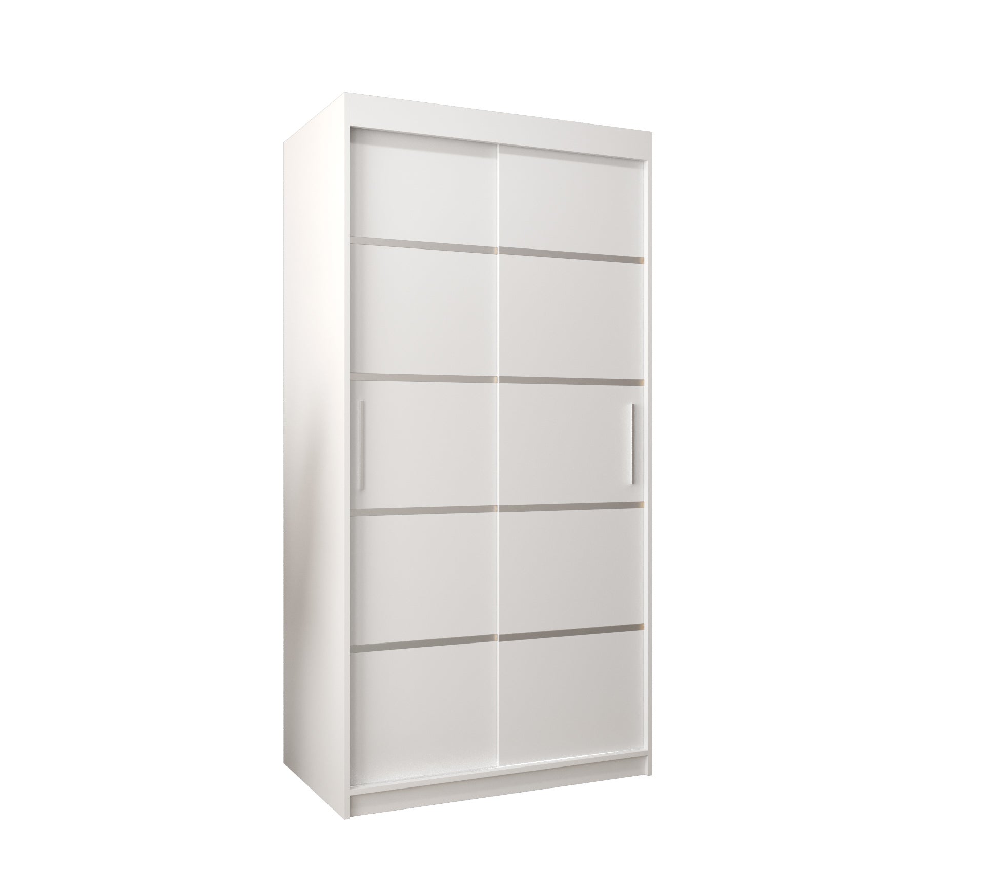 Szafa przesuwna garderoba Verona 1 100 x 62 x 200 cm Biały - Abiks Meble