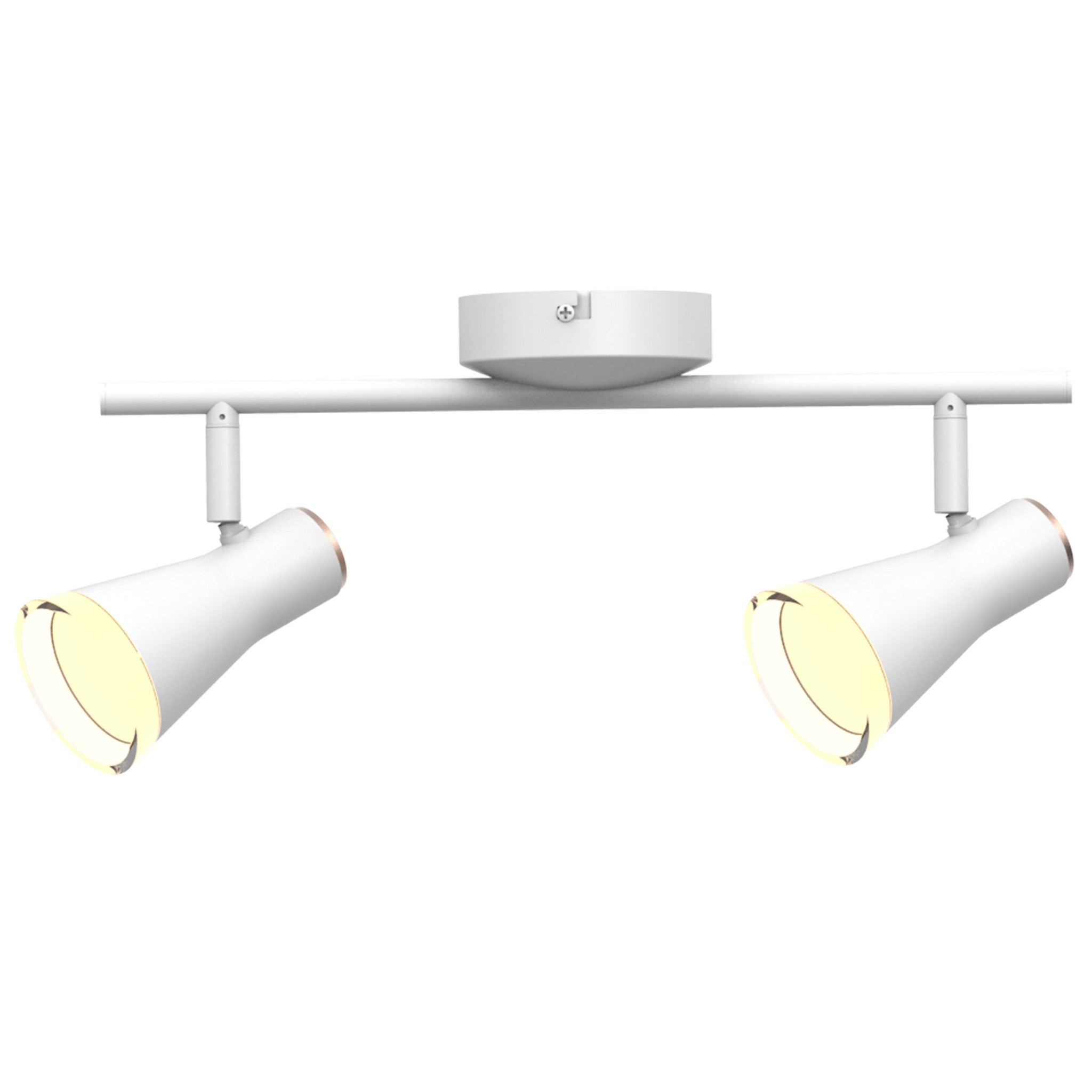 Lampa wisząca BERG LED 8.4W Ciepła biel 850lm biała wym: 17 x 40 x 10 cm Polux