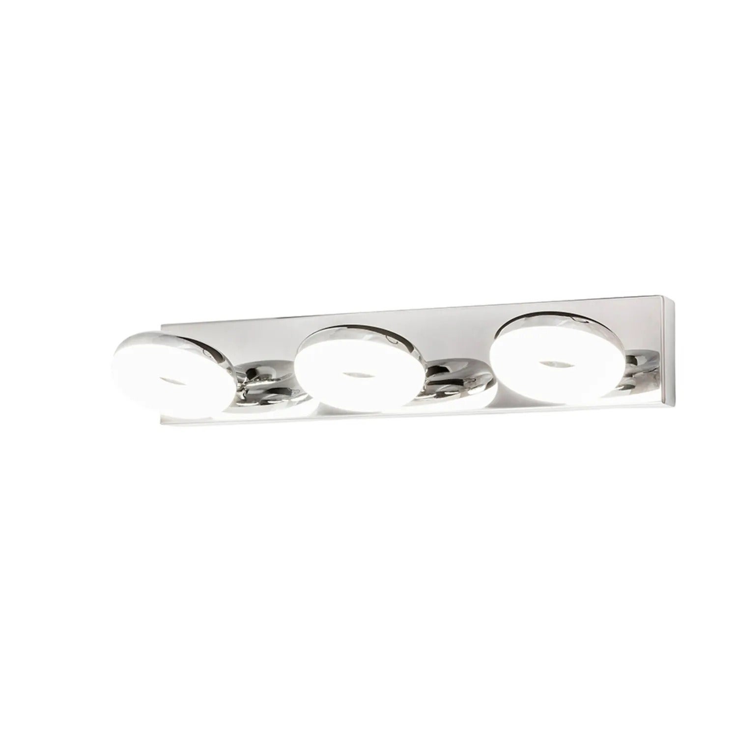 Kinkiet ścienny Beata chromowany biały LED 15W 4000K 1400lm do łazienki wym: 7,5 x 38,5 x 15 cm metal IP44 Rabalux