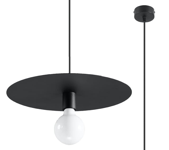 Lampa wisząca FLAVIO czarna marki Sollux Lighting model SL.0853