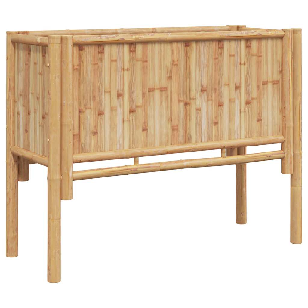 Podwyższona Grządka Ogrodowa Bambusowa 90x35x70 cm Brązowa na Taras