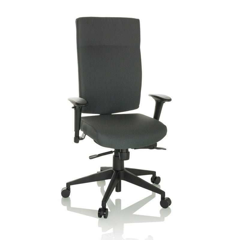 Krzesło biurowe / krzesło obrotowe PRO-TEC 300 tkanina antracyt hjh OFFICE
