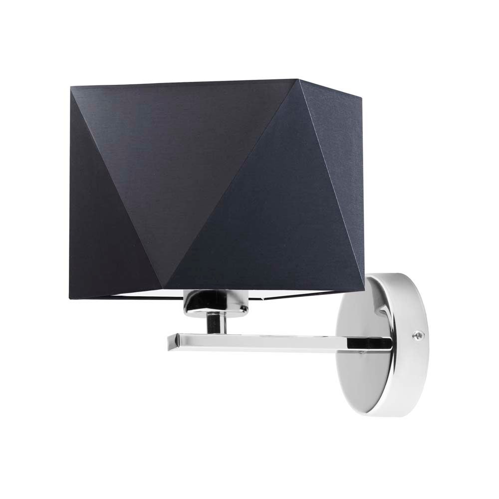 Kinkiet lampa ścienna lampa na ścianę z abażurem diament SIMPLE
