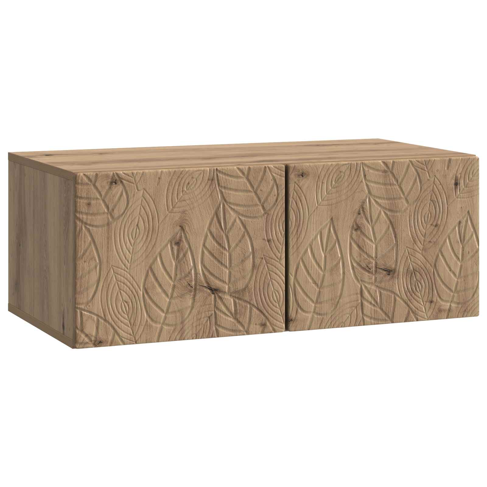 Szafka RTV montowana na ścianie 78,5 x 31 cm Dąb artisan
