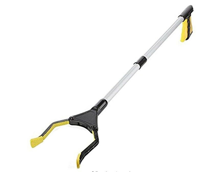 dla dorosłych Garbage Picker - długi Arm mechaniczny ogród narzędzie, składany, żółty