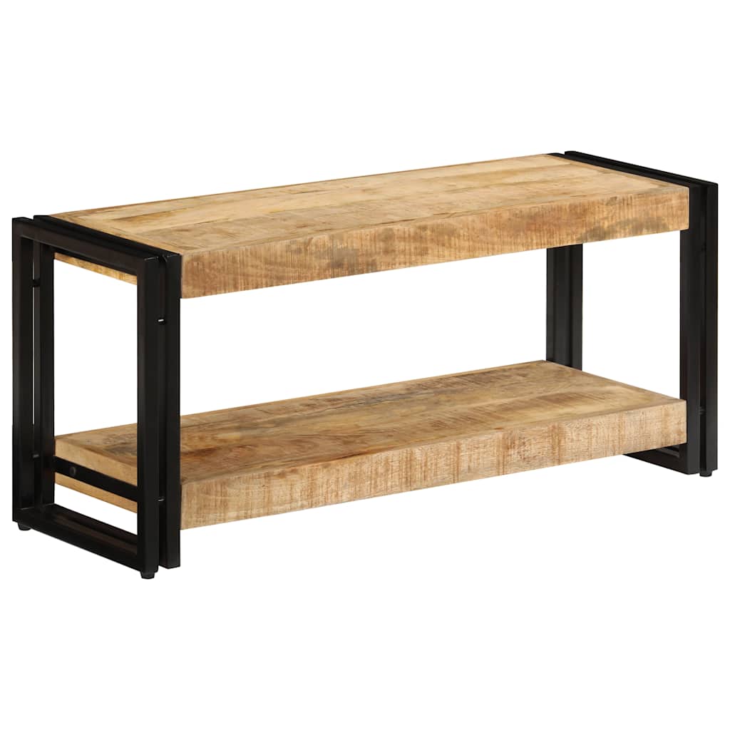 Stojak na telewizor VidaXL z drewna mango 90x30x40 cm