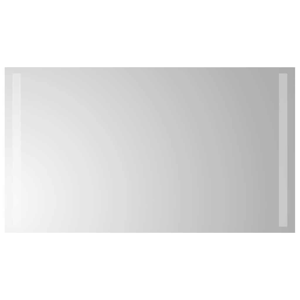 Lustro Łazienkowe Ścienne 70x40 cm z LED 5 V IP65 Przezroczyste