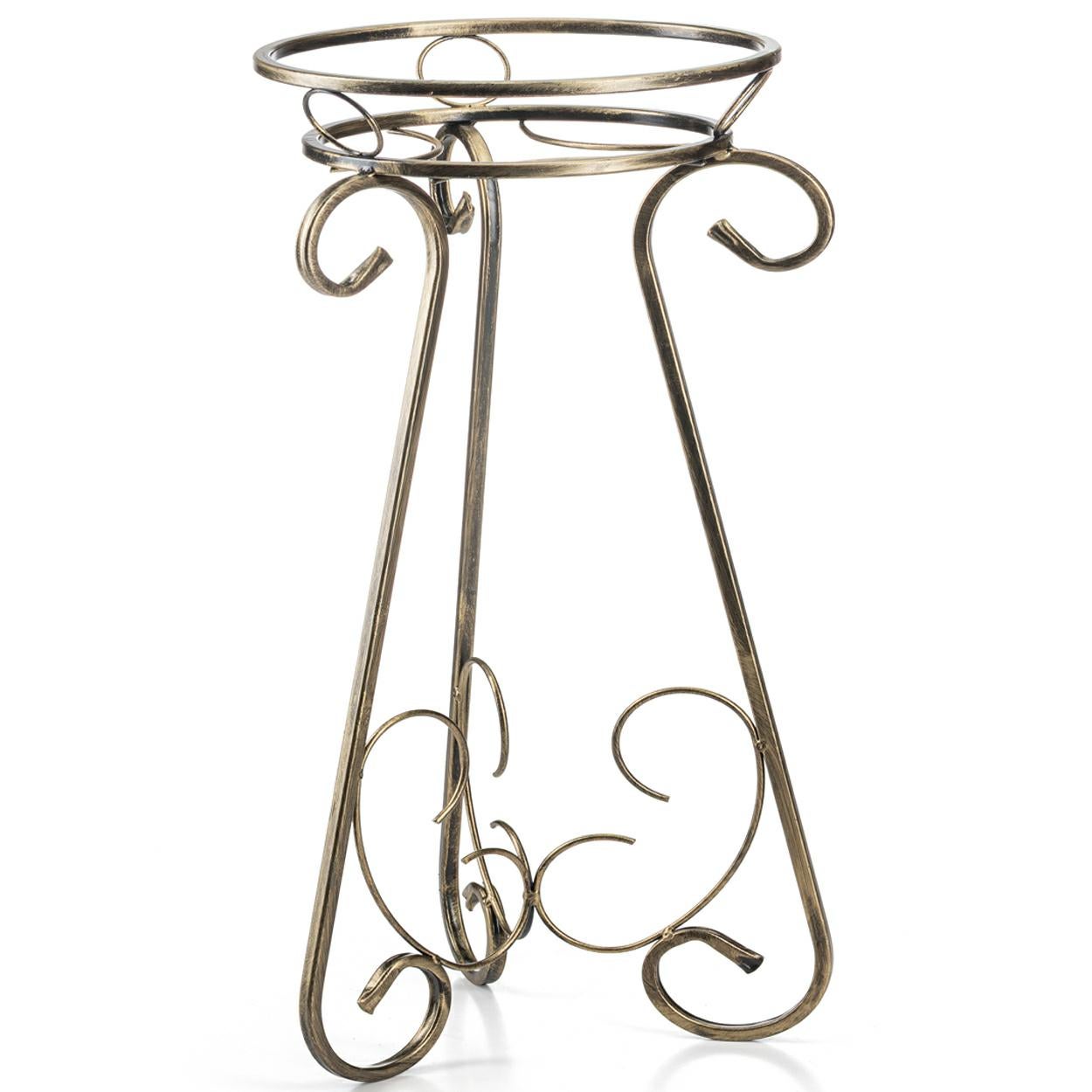 Kwietnik Dąstal Fiorina metalowy złoto-czarny 66 x 30 x 28 cm 1 szt.