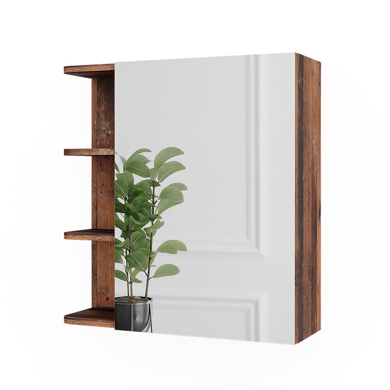 Vicco Szafka z lustrem Fynn, Oldstyle, 62 x 64 cm