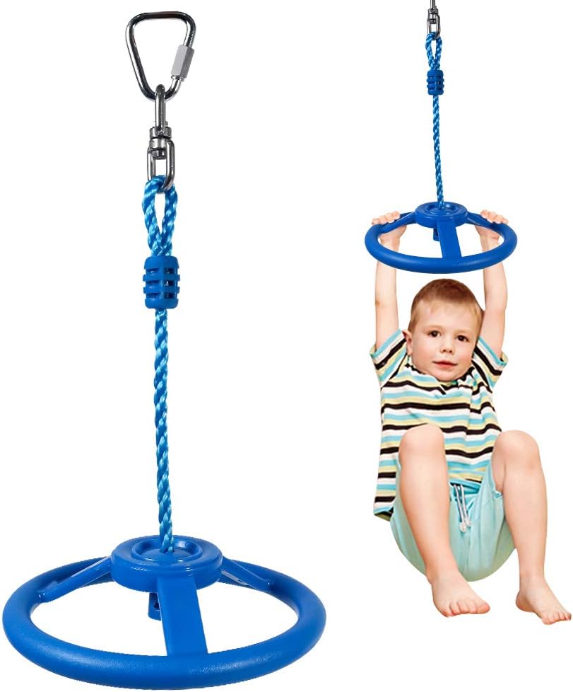 Slackline Flywheel (niebieski) – akcesoria outdoorowe