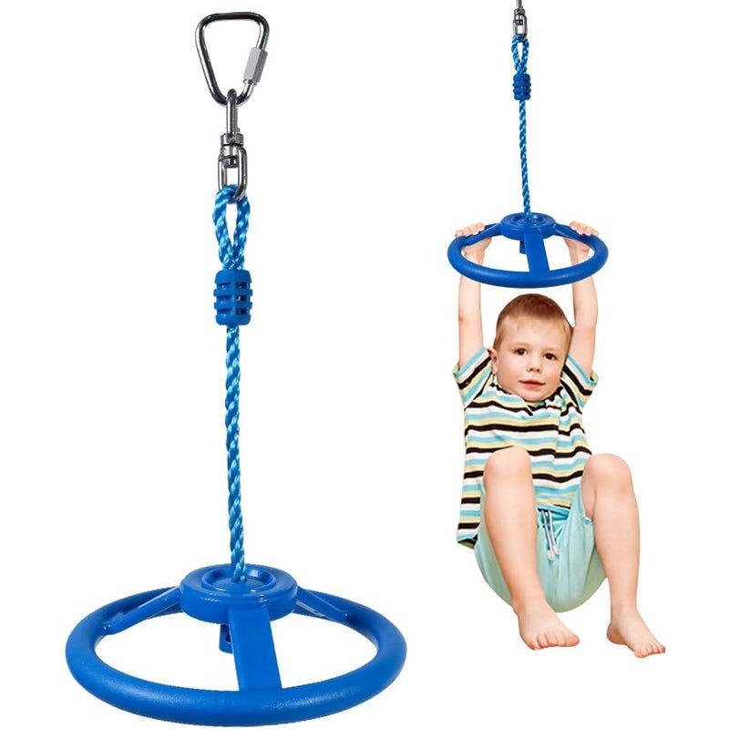 Slackline Flywheel (niebieski) – akcesoria outdoorowe