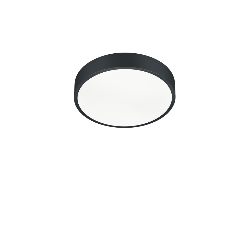 Plafon lampa sufitowa nowoczesna wbudowany LED WACO czarny Trio 627413032