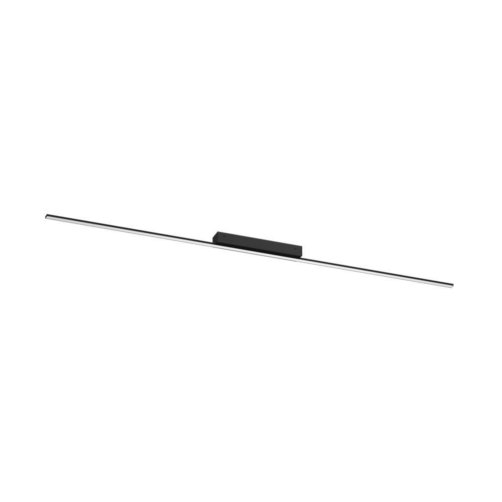 Kinkiet ścienny liniowy 120 cm ciepła barwa czarny SLIM LED 12W Brosline