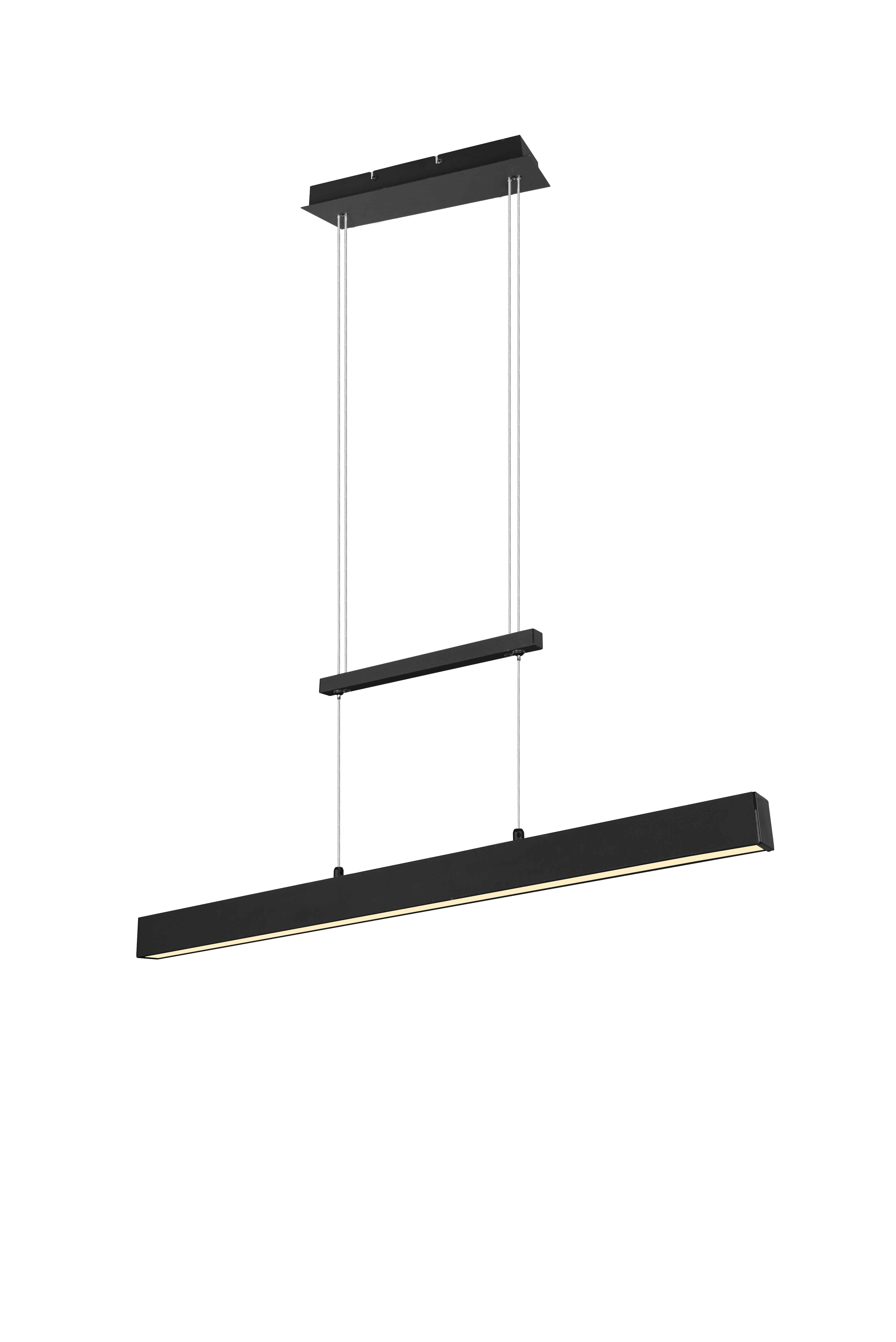 Żyrandol LED PAROS czarny RL R32043132