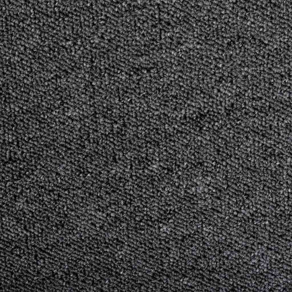 Chodnik Dywanowy 80x500 cm Ciemnoszary do Przedpokoju Antypoślizgowy Miękki