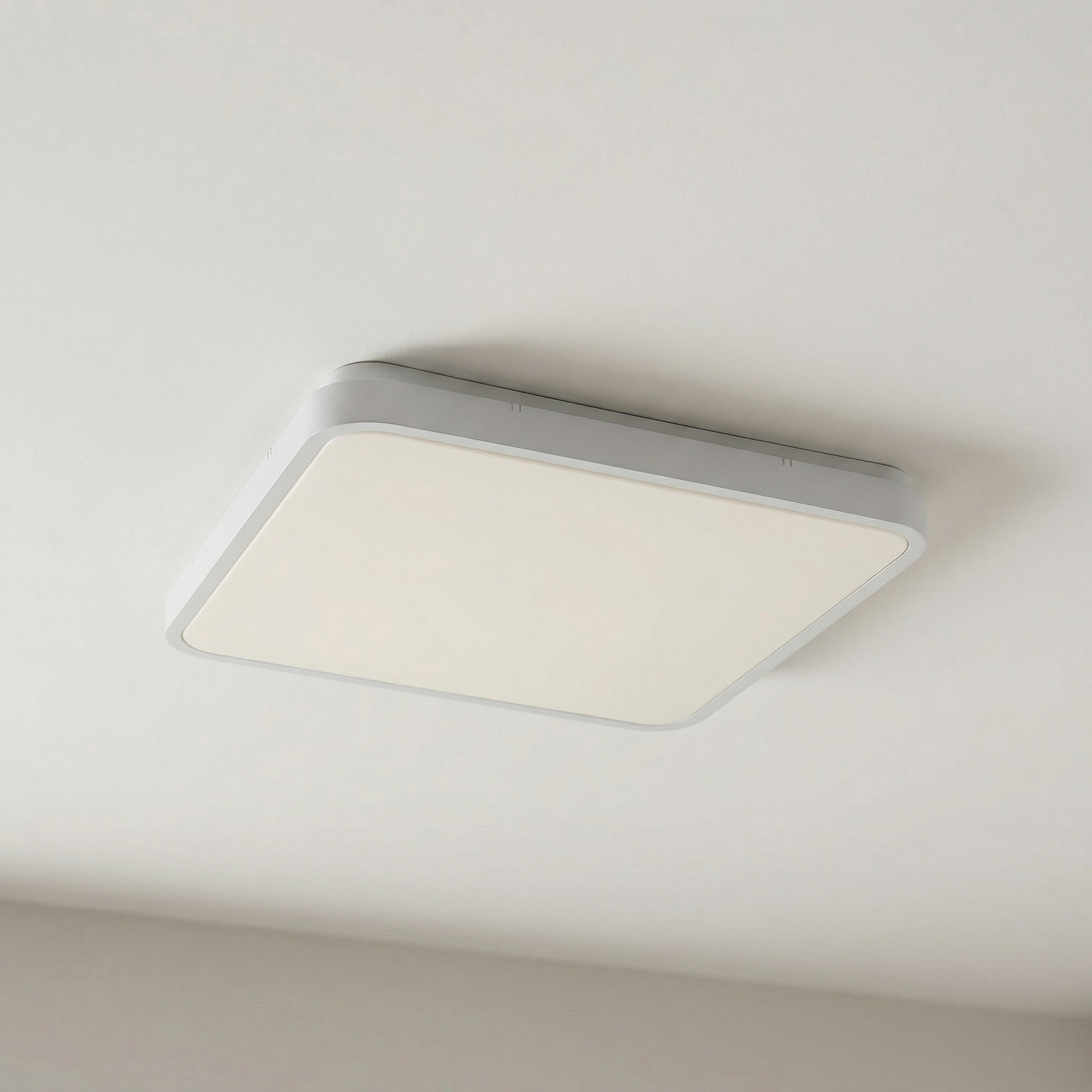 Plafon Alenzo kwadratowy biały LED 36W 3000/4000/6000K 2350lm wym: 6,5 x 42 cm IP44 tworzywo sztuczne Rabalux