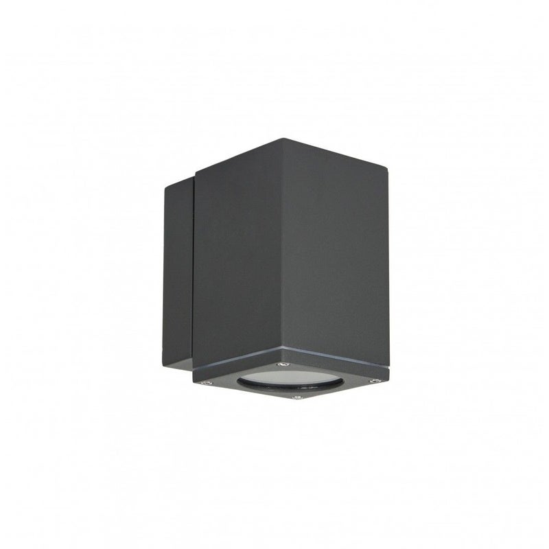 Kinkiet zewnętrzny Adela ciemnoszary 1xGU10x35W wym:13,7x8,7x12,5cm IP54 SU-MA