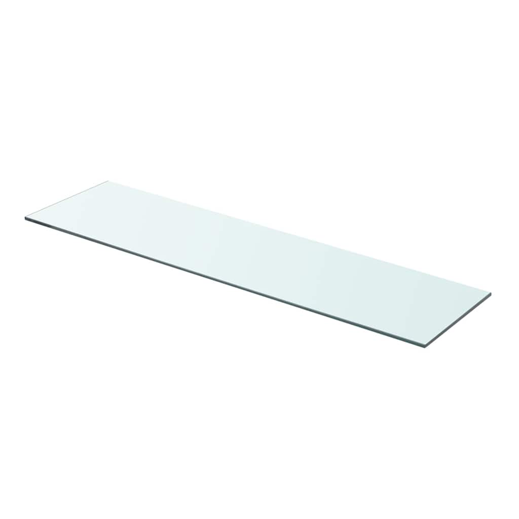 Szklany, bezbarwny panel, 80x20 cm vidaXL