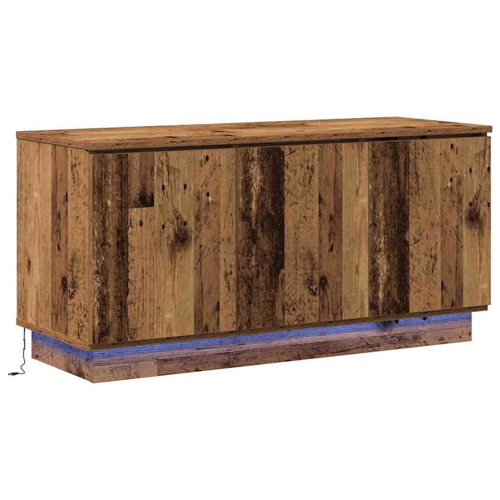 Szafka pod telewizor 100 x 38 x 49 cm Stare drewno